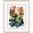 Paragon Earthy Circles Blue 32 X 26 X 2 Wall Art