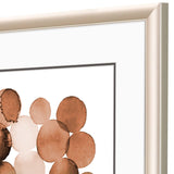 Paragon Earthy Circles Blue 32 X 26 X 2 Wall Art