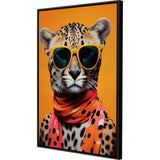 Paragon Fierce Fashionista Orange 35 X 25 X 2 Wall Art