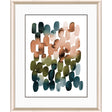 Paragon Earthy Brushstrokes Blue 32 X 26 X 2 Wall Art