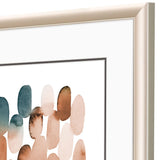 Paragon Earthy Brushstrokes Blue 32 X 26 X 2 Wall Art