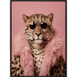 Paragon Style Cat Pink 35 X 25 X 2 Wall Art