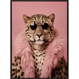 Paragon Style Cat Pink 35 X 25 X 2 Wall Art