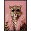 Paragon Style Cat Pink 35 X 25 X 2 Wall Art