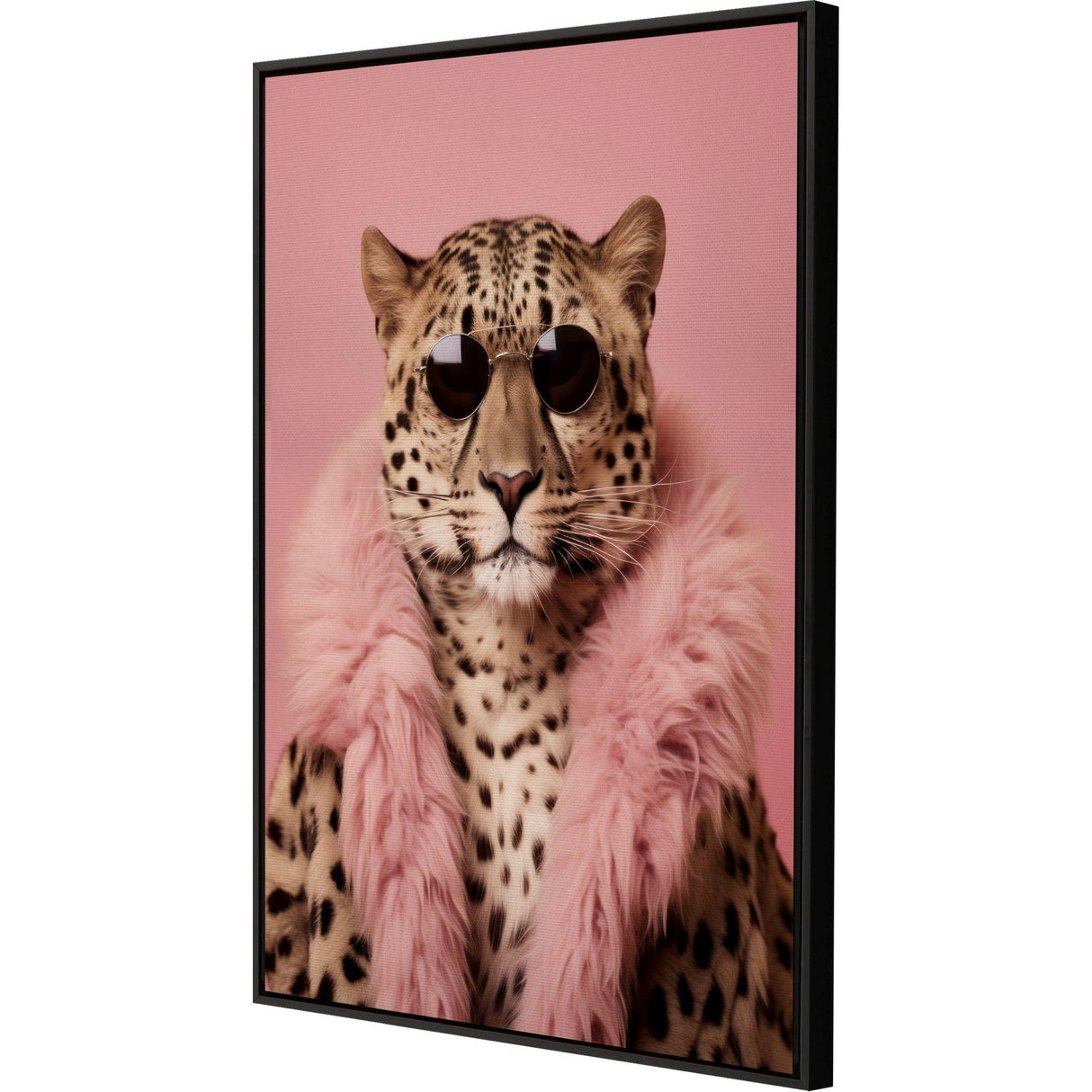 Paragon Style Cat Pink 35 X 25 X 2 Wall Art