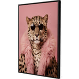 Paragon Style Cat Pink 35 X 25 X 2 Wall Art