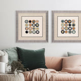 Paragon Coin Collection I Blue 22 X 22 X 2 Wall Art