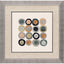 Paragon Coin Collection II Blue 22 X 22 X 2 Wall Art