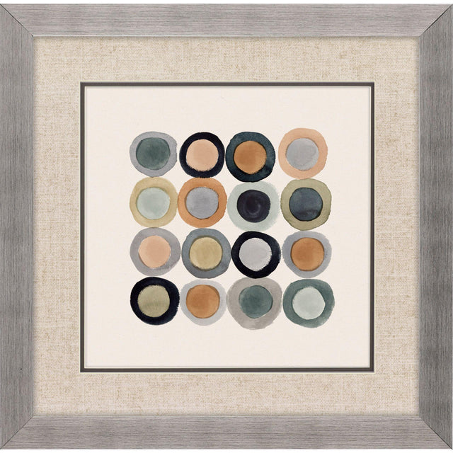 Paragon Coin Collection II Blue 22 X 22 X 2 Wall Art