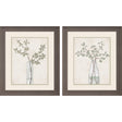 Paragon Serenity Leaves S/2 Green 23 X 19 X 1 Wall Art