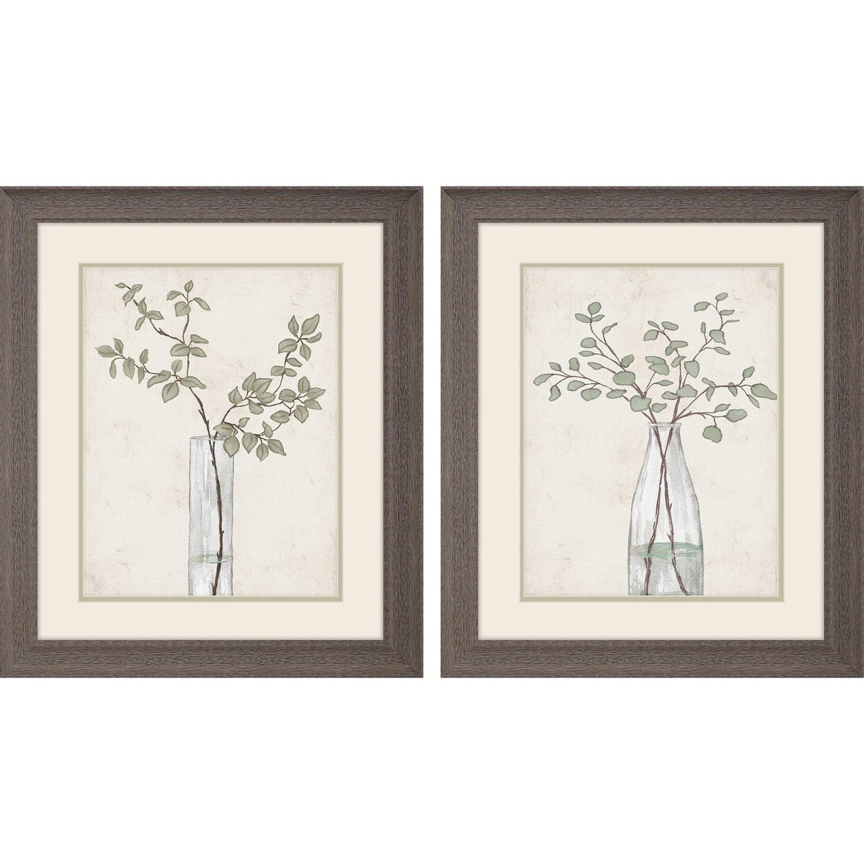 Paragon Serenity Leaves S/2 Green 23 X 19 X 1 Wall Art