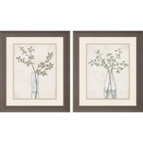 Paragon Serenity Leaves S/2 Green 23 X 19 X 1 Wall Art
