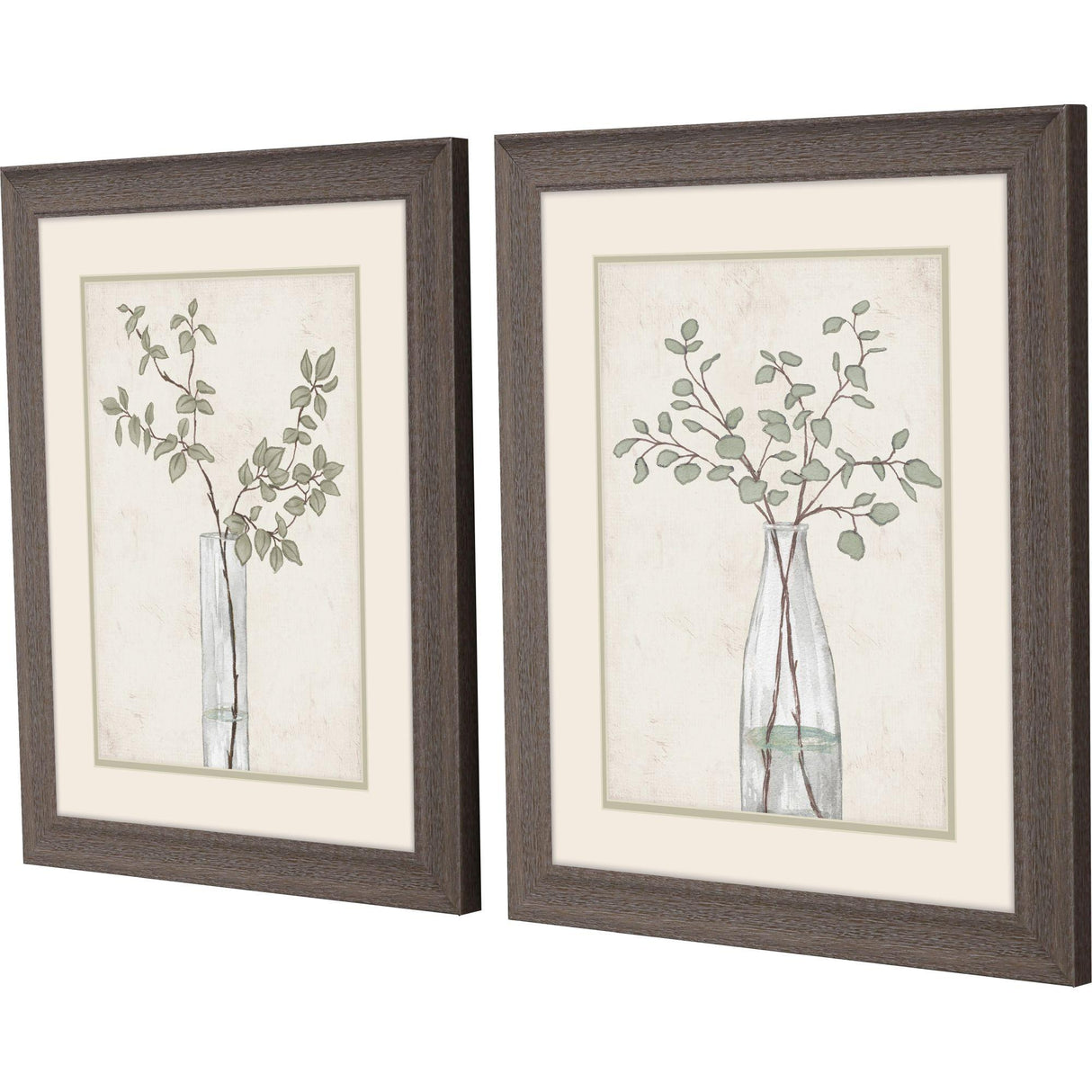 Paragon Serenity Leaves S/2 Green 23 X 19 X 1 Wall Art