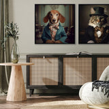 Paragon Charming Dog Multi 29 X 29 X 2 Wall Art
