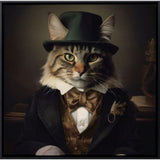 Paragon Charming Cat Multi 29 X 29 X 2 Wall Art