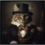 Paragon Charming Cat Multi 29 X 29 X 2 Wall Art