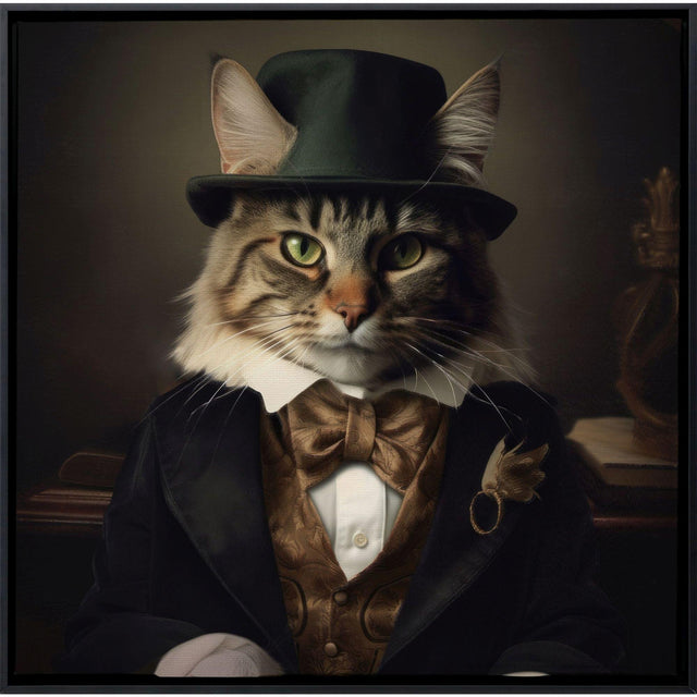 Paragon Charming Cat Multi 29 X 29 X 2 Wall Art