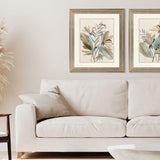 Paragon Vintage Tropics I Blue 35 X 29 X 2 Wall Art