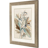 Paragon Vintage Tropics I Blue 35 X 29 X 2 Wall Art