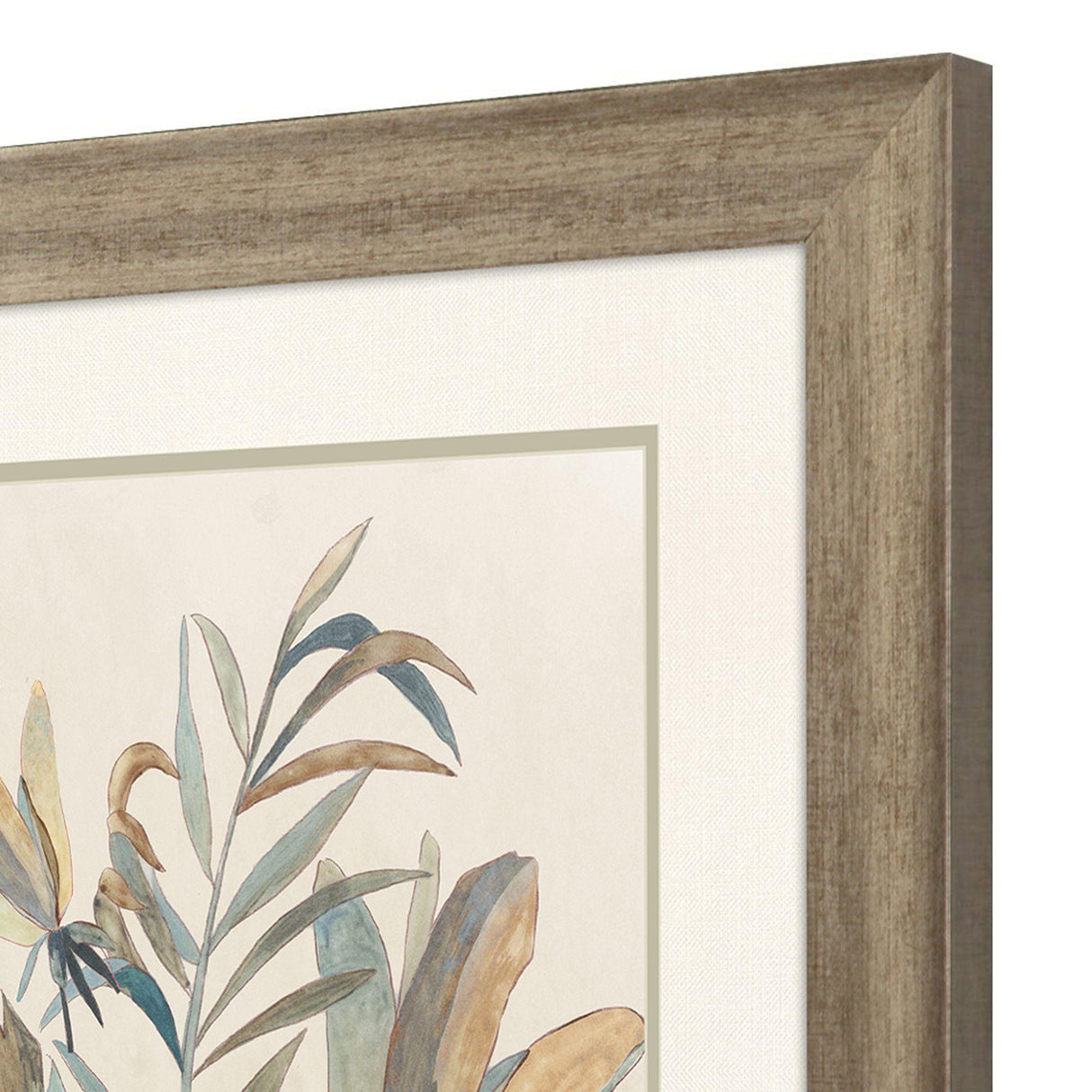 Paragon Vintage Tropics I Blue 35 X 29 X 2 Wall Art