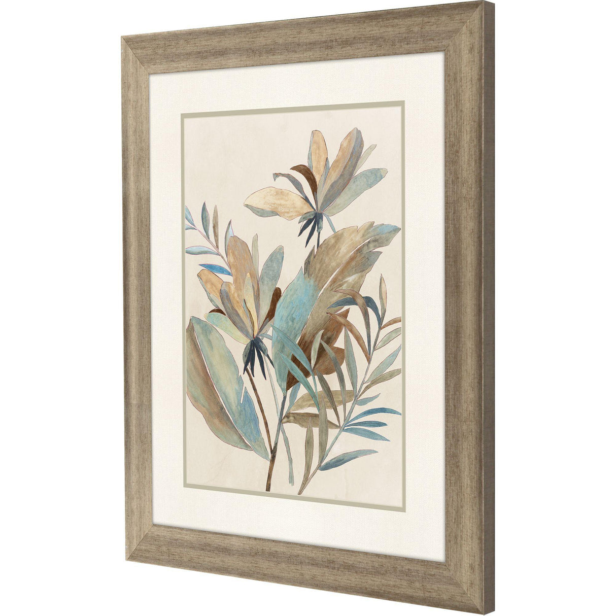 Paragon Vintage Tropics II Blue 35 X 29 X 2 Wall Art