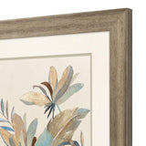 Paragon Vintage Tropics II Blue 35 X 29 X 2 Wall Art