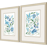 Paragon Garden in Bloom S/2 Blue 24 X 20 X 1 Wall Art