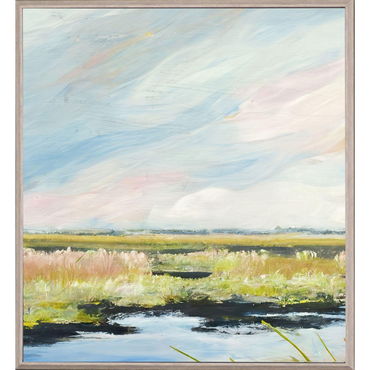 Paragon Marshlands I Blue 29 X 26 X 3 Wall Art
