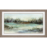 Paragon River View I Green 21 X 36 X 2 Wall Art