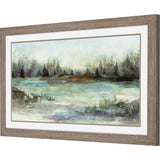 Paragon River View I Green 21 X 36 X 2 Wall Art