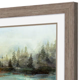 Paragon River View I Green 21 X 36 X 2 Wall Art