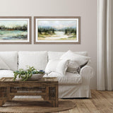 Paragon River View II Green 21 X 36 X 2 Wall Art