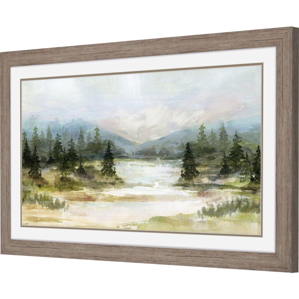 Paragon River View II Green 21 X 36 X 2 Wall Art