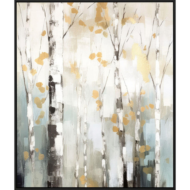 Paragon Birch Silhouette I Beige 35 X 29 X 2 Wall Art