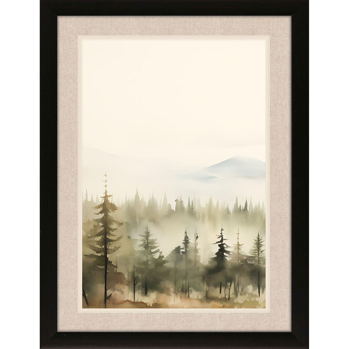 Paragon Mountain Glimpse I Green 34 X 25 X 2 Wall Art