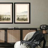 Paragon Mountain Glimpse II Green 34 X 25 X 2 Wall Art