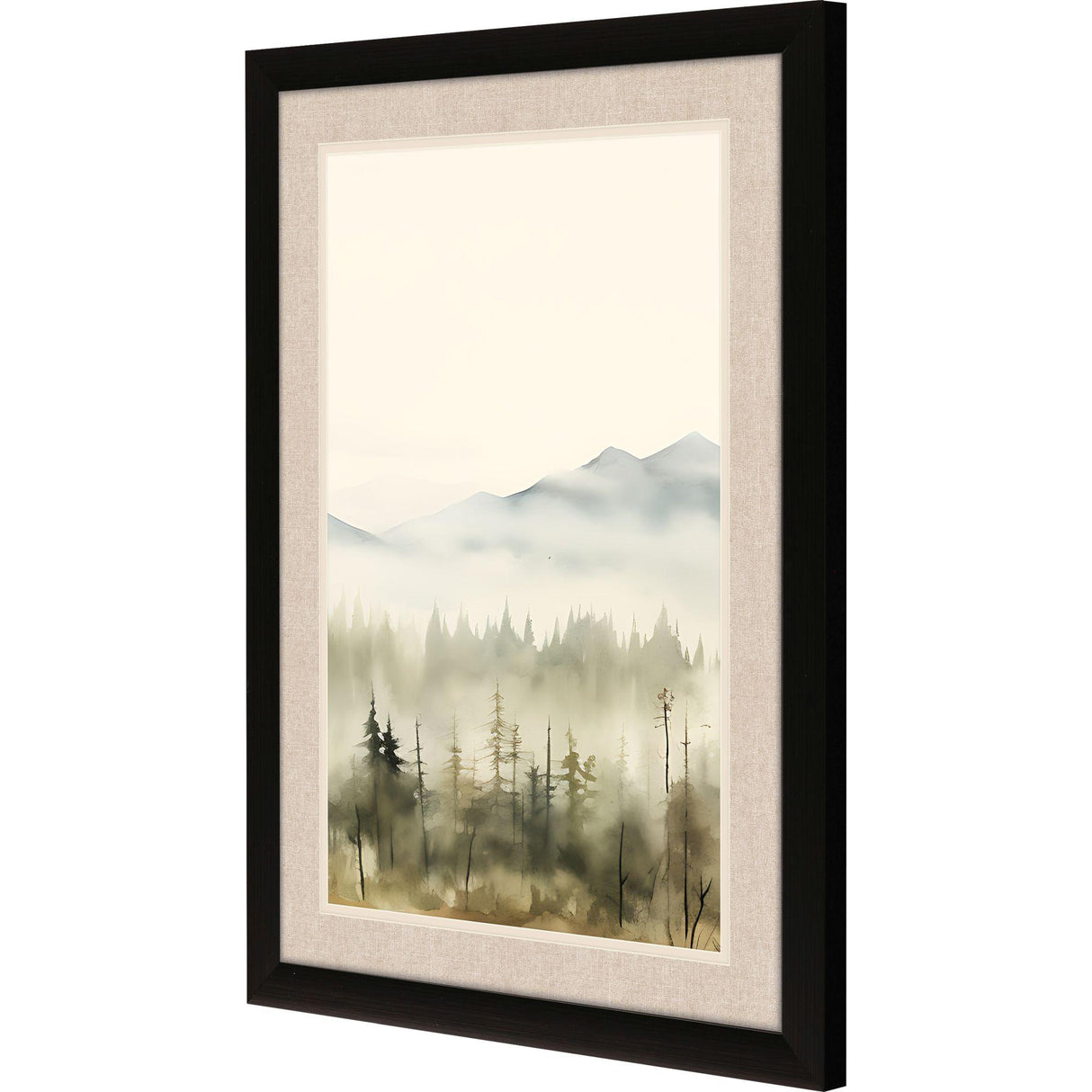 Paragon Mountain Glimpse II Green 34 X 25 X 2 Wall Art