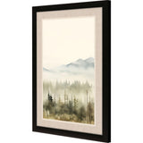 Paragon Mountain Glimpse II Green 34 X 25 X 2 Wall Art