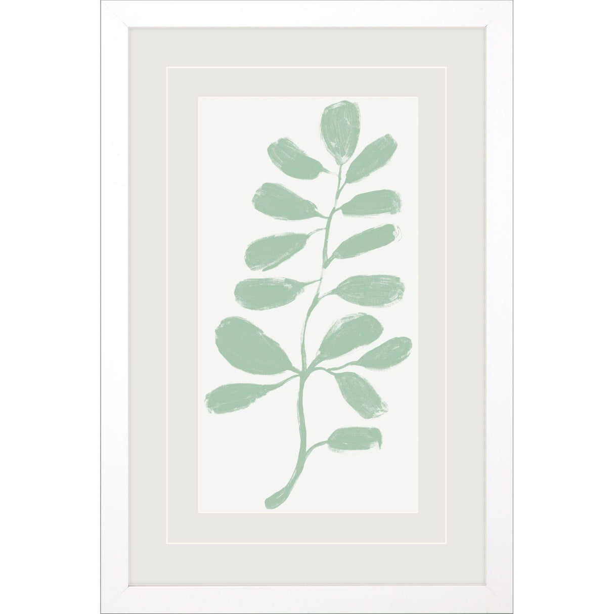 Paragon Soft Sprig Trio III Green 35 X 23 X 2 Wall Art