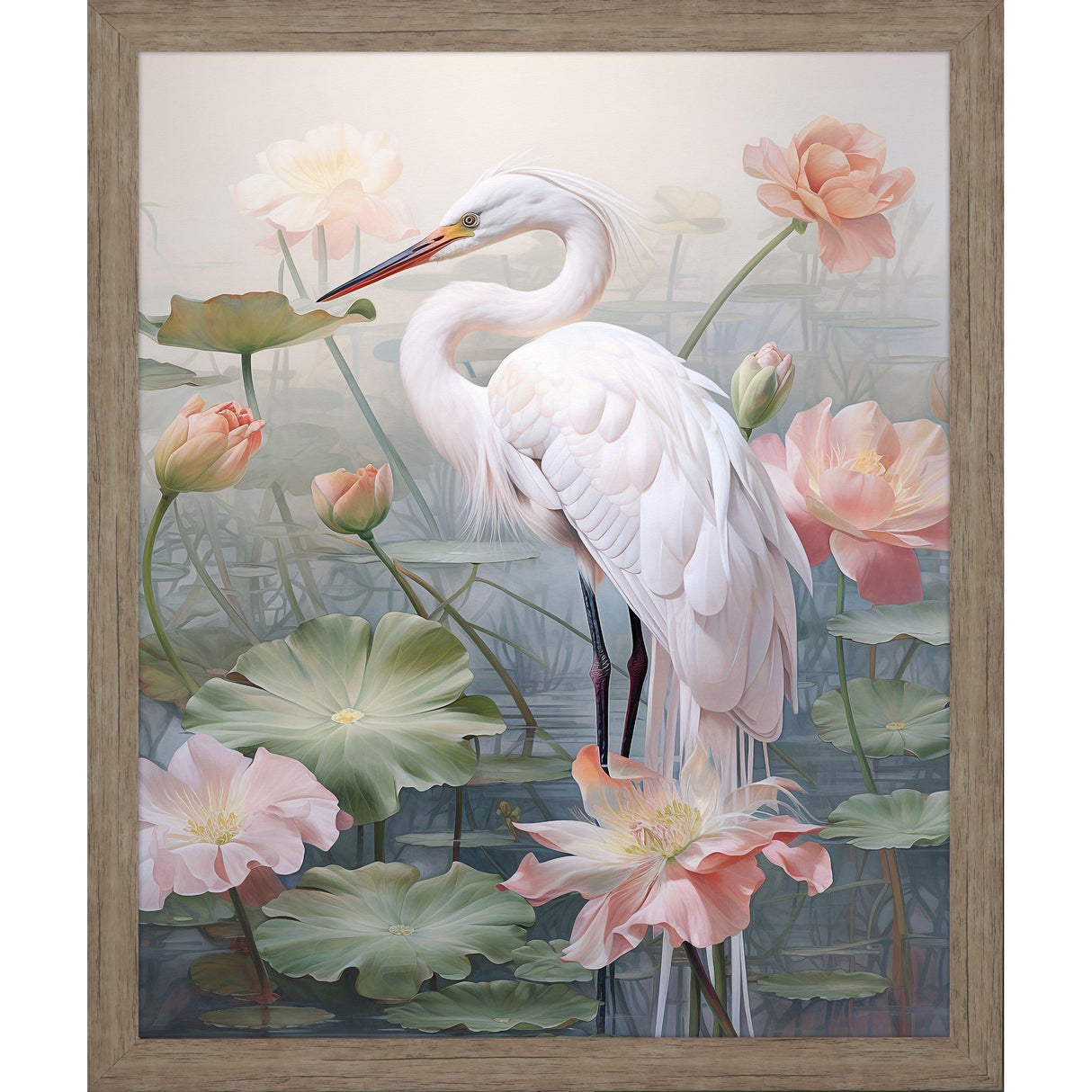 Paragon Virtuous Plumage Green 33 X 27 X 2 Wall Art