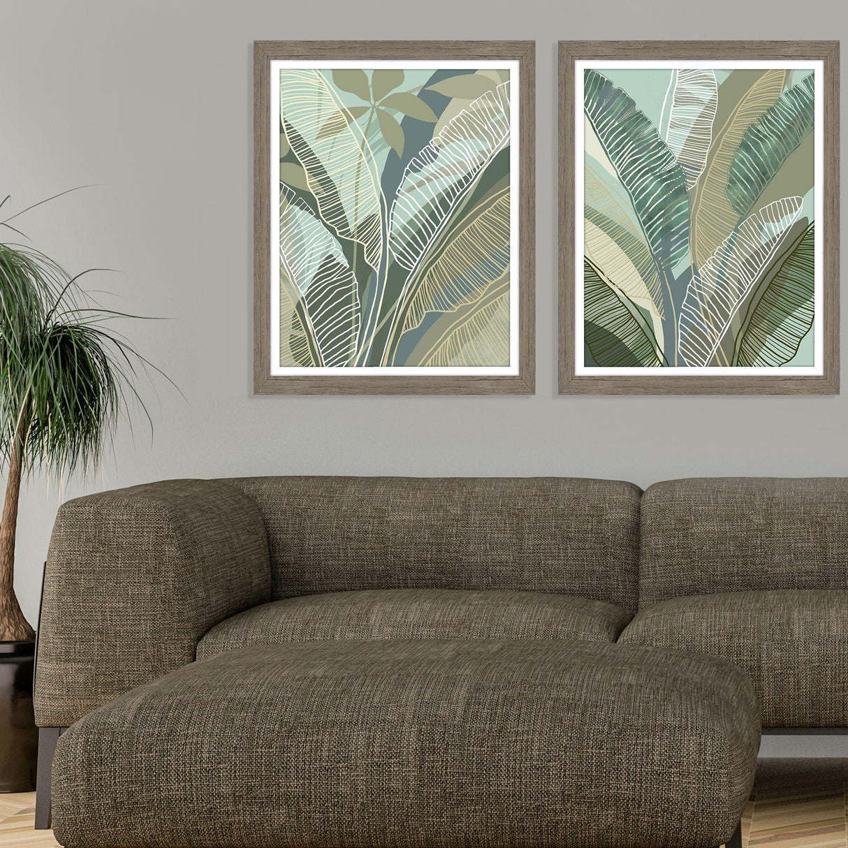 Paragon Tropical Botanical I Green 28 X 22 X 2 Wall Art