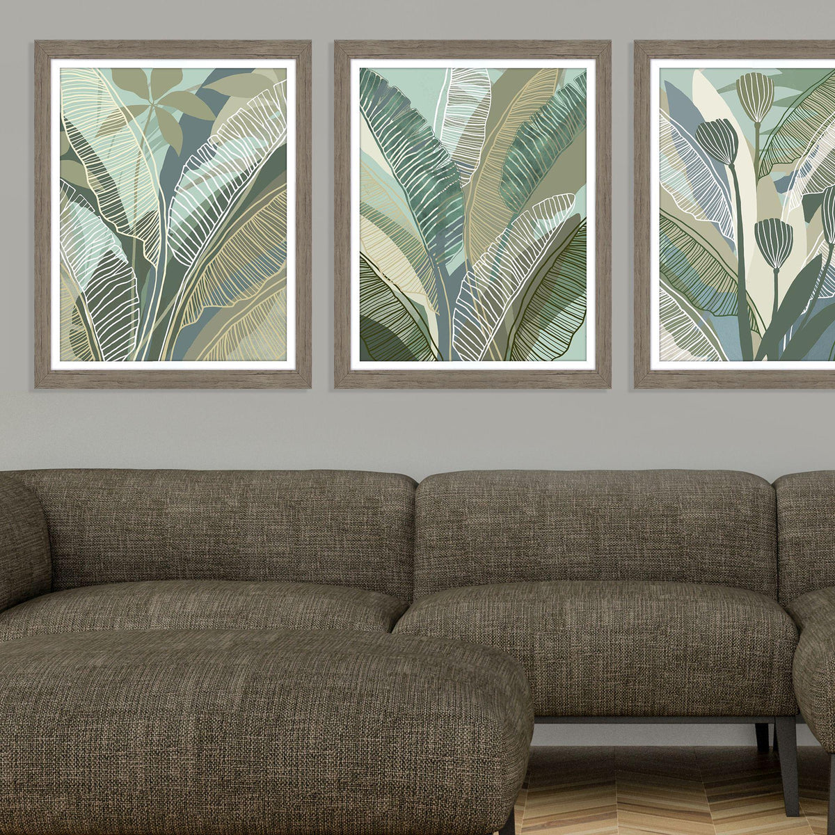 Paragon Tropical Botanical II Green 28 X 22 X 2 Wall Art