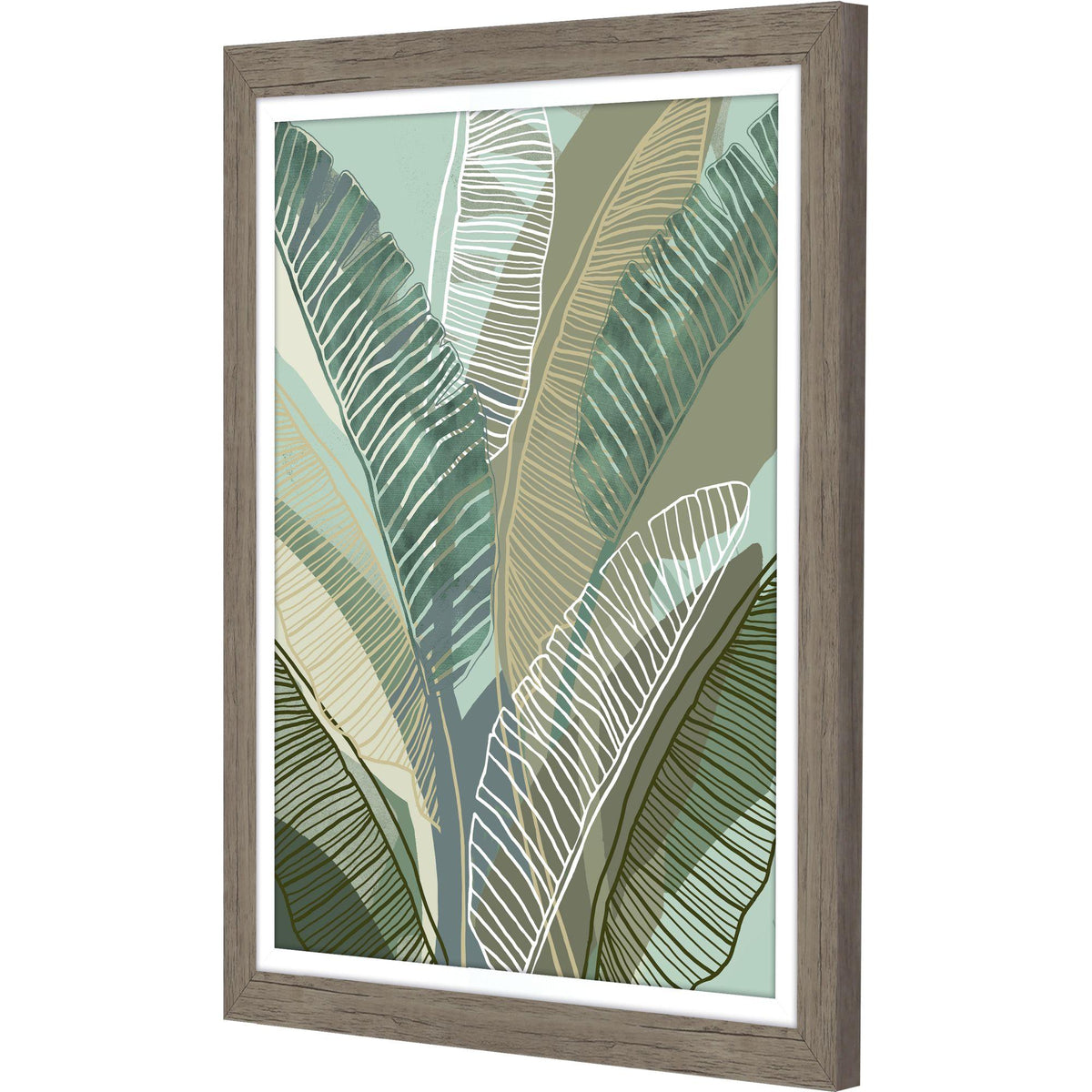 Paragon Tropical Botanical II Green 28 X 22 X 2 Wall Art