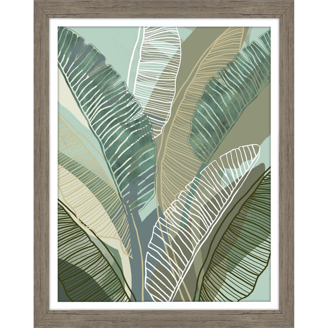 Paragon Tropical Botanical II Green 28 X 22 X 2 Wall Art