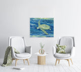 Paragon Lagoon Turtle II Green 25 X 31 X 3 Wall Art