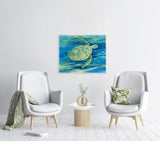 Paragon Lagoon Turtle III Green 25 X 31 X 3 Wall Art