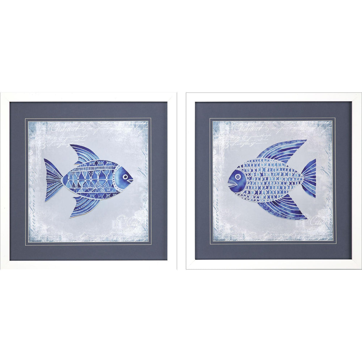 Paragon Summer Vibes S/2 Blue 29 X 29 X 2 Wall Art