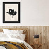 Paragon Cowboy Hat Black 30 X 24 X 2 Wall Art