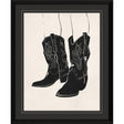 Paragon Cowboy Boots Black 30 X 24 X 2 Wall Art