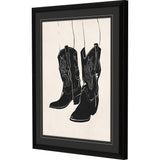 Paragon Cowboy Boots Black 30 X 24 X 2 Wall Art